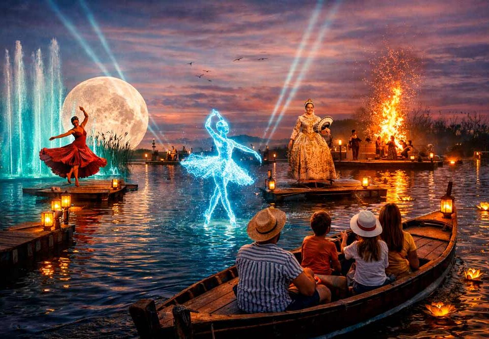 Cuando la albufera se vuelve escena