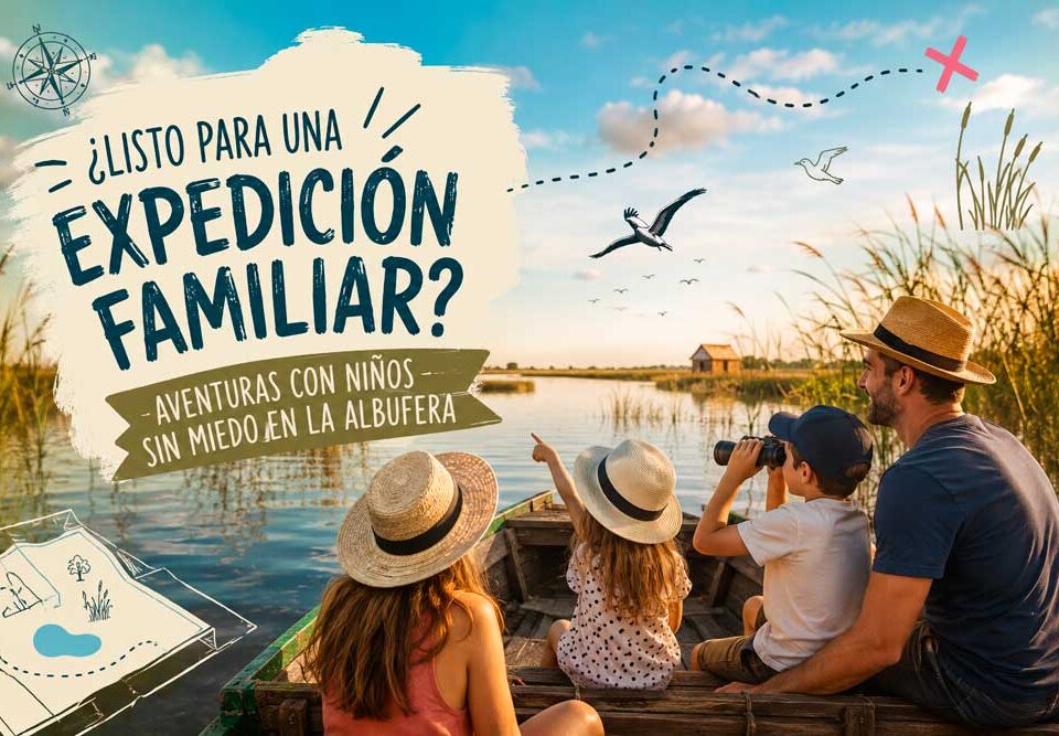 aventuras con niños en la albufera con albumar